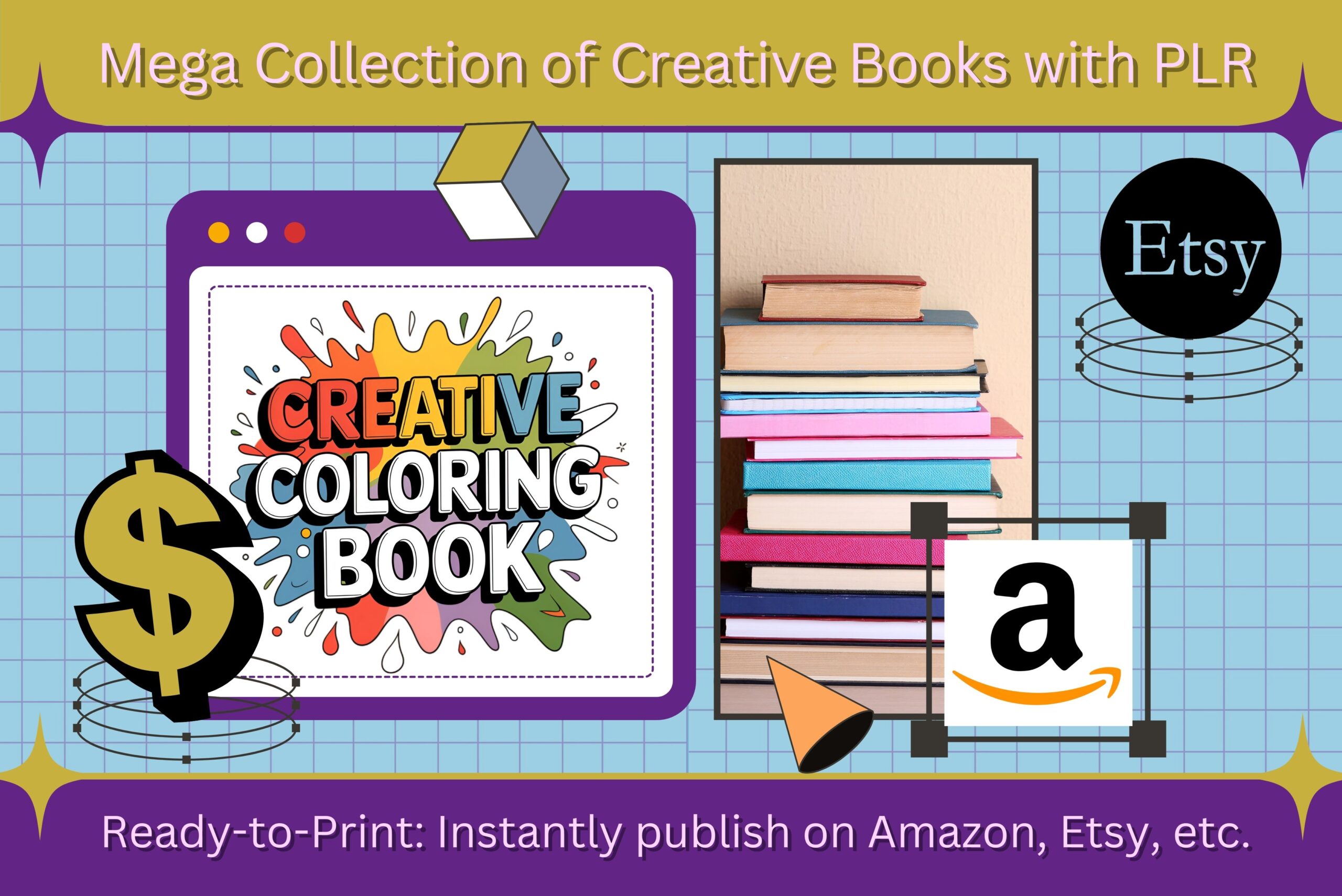 Creative Coloring Book PLR