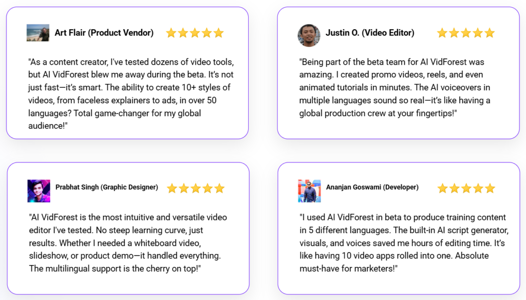 AI VidForest Review