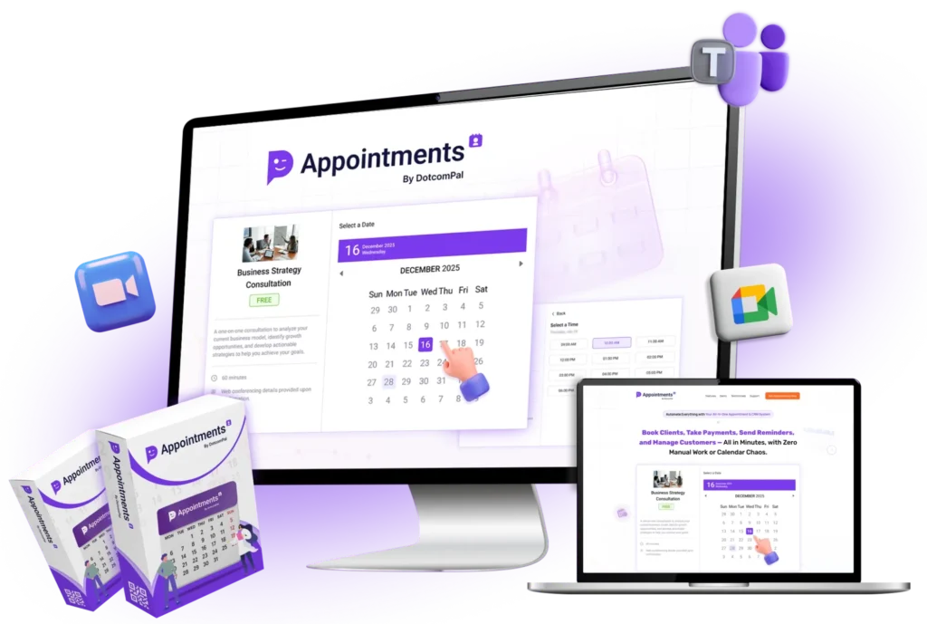 Appointments by DotcomPal Review