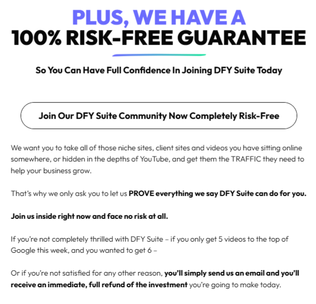 DFY Suite 7.0 Review