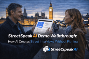 StreetSpeak AI demo walkthrough