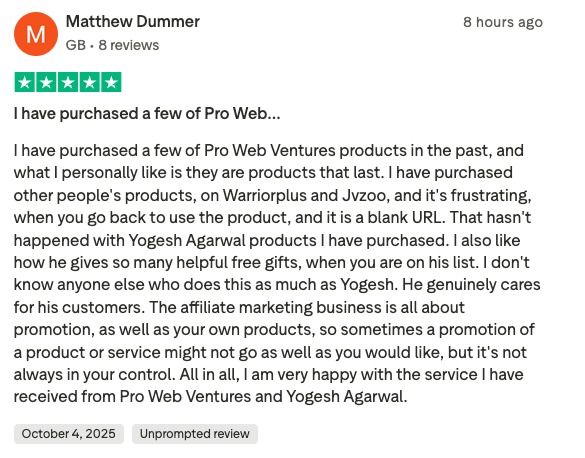 AI Sales Room Testimonial 