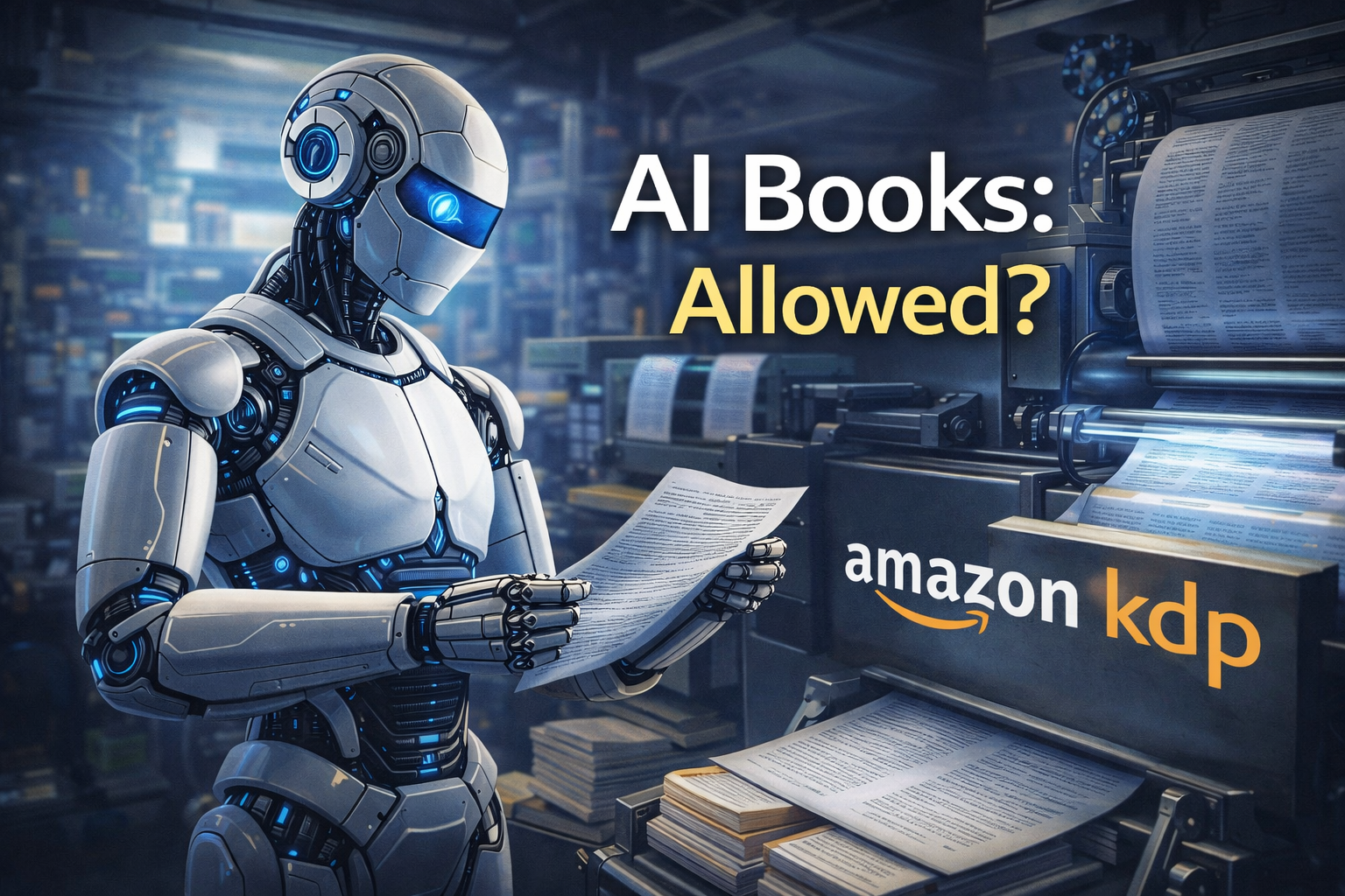 AI book publishing Amazon KDP