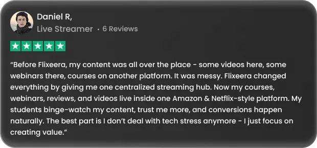 Flixeera Actual User