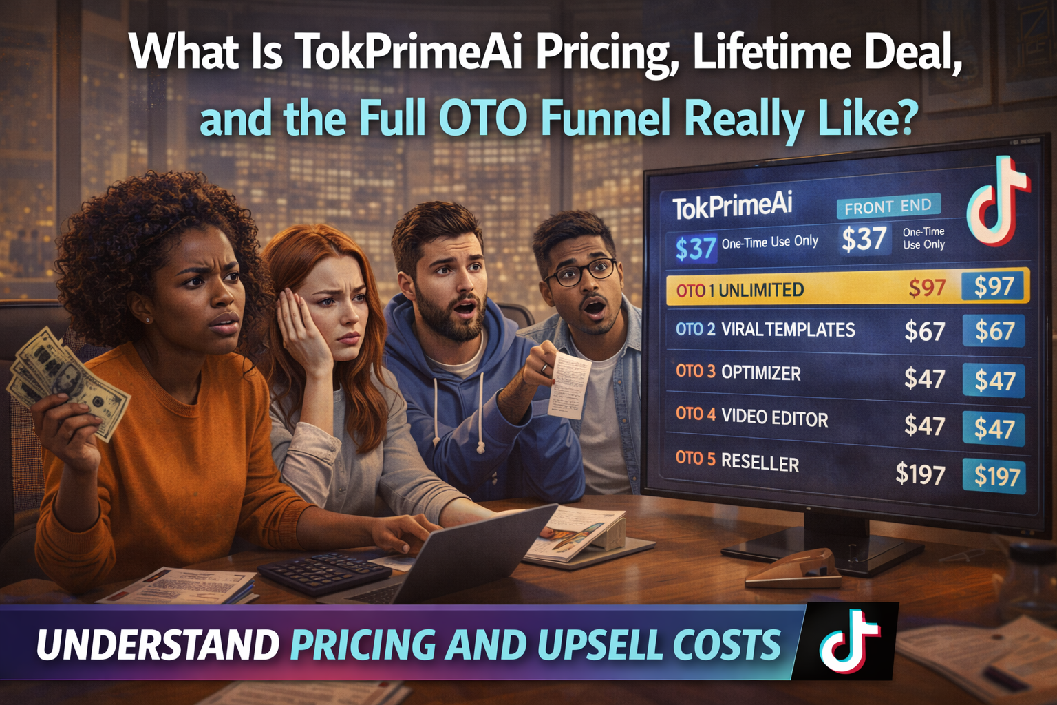 TokPrimeAi pricing