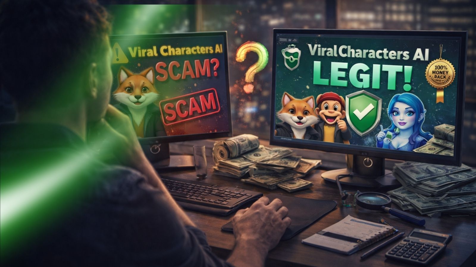 honest Viral Characters AI review discussing demo pricing and benefits