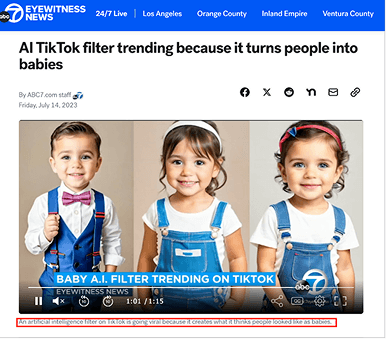 Viral Characters AI character library featuring animals babies celebrities and avatars
