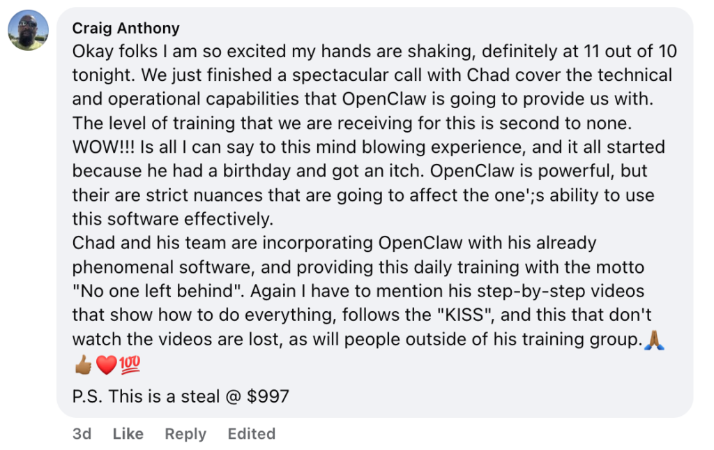 OpenClaw Cracked funnel builder creating sales pages and connecting payment systems automatically
