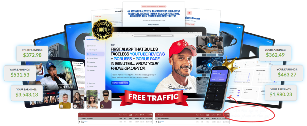 reviewsuite 360 bonus page builder