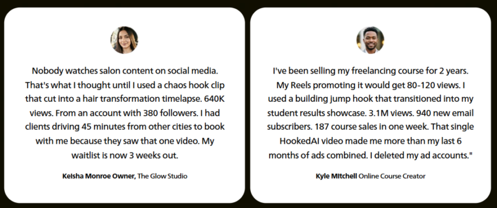 Hooked AI automation system converting video engagement into leads and sales
