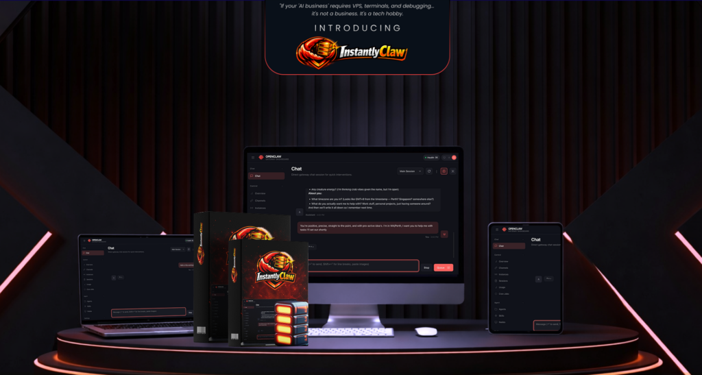 InstantlyClaw Demo: What Happens After You Click Deploy?