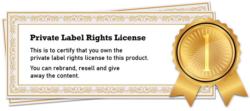 Ultimate Fitness Transformation PLR license and reseller rights overview
