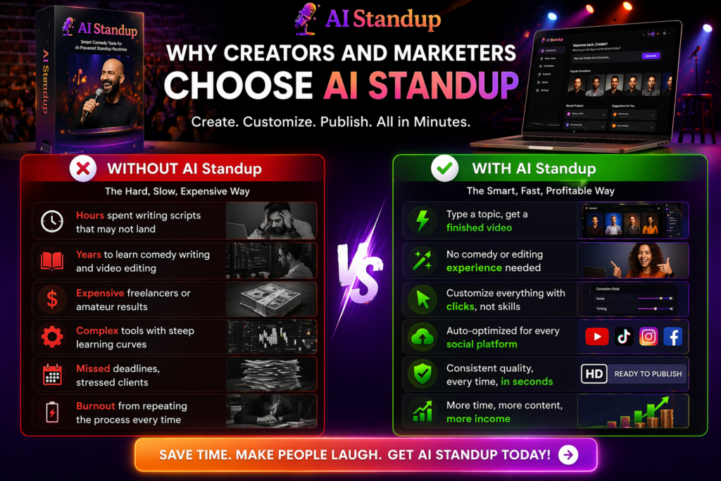 AI Standup Demo: Can This Tool Really Create Viral Comedy Videos in 60 Seconds?
