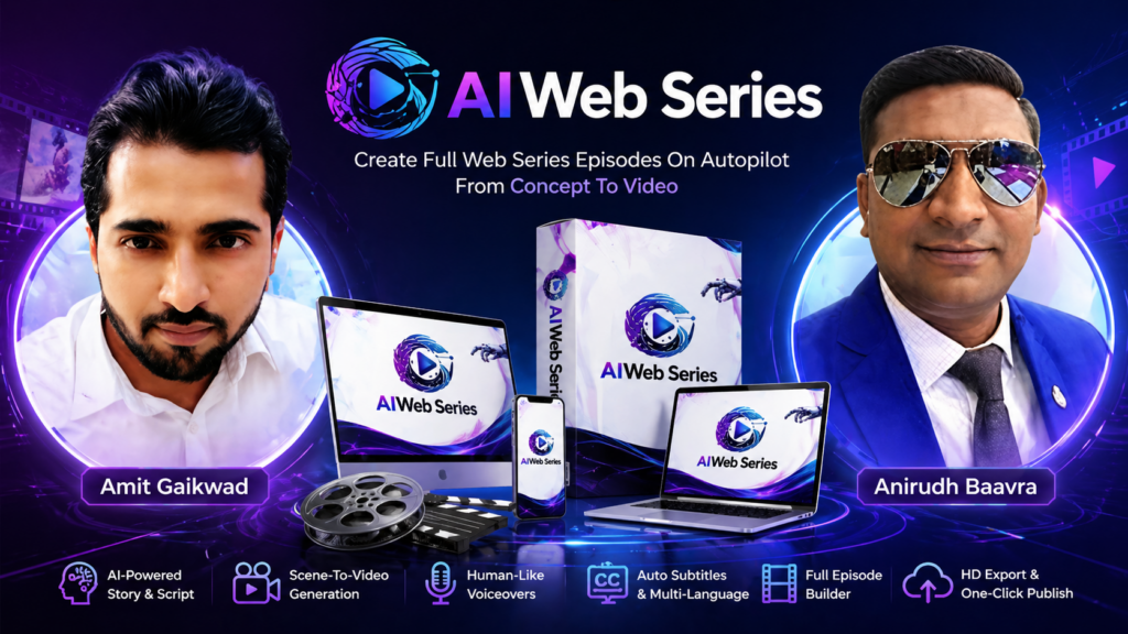 AI Web Series is created by Amit Gaikwad and Anirudh Baavra