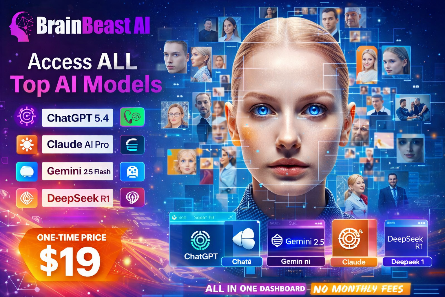 BrainBeast AI review: access all AI tools in one dashboard. Full pricing, OTOs, demo, bonuses & lifetime deal explained.