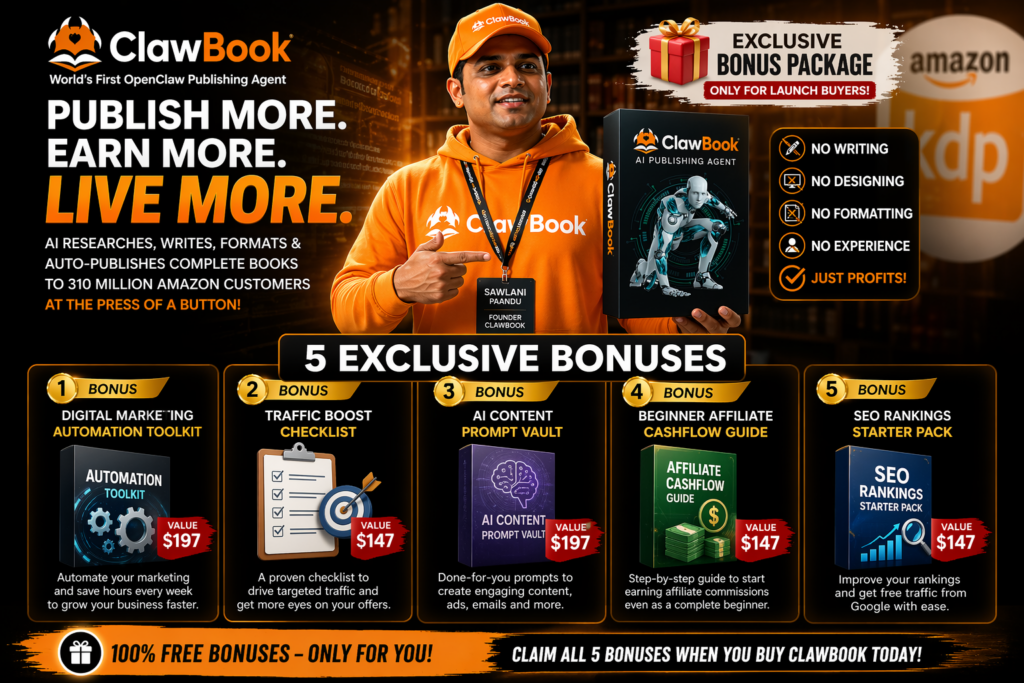 ClawBook Bonuses: What You Get & How to Claim Them
