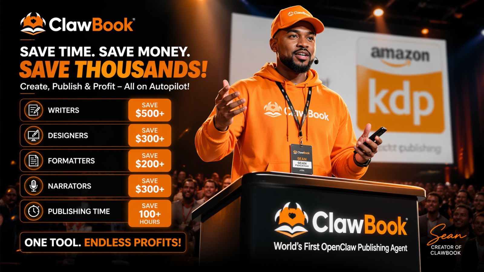 Passive income is possible for beginners. Amazon KDP keeps growing. ClawBook helps users create and publish Kindle books faster with AI automation.
