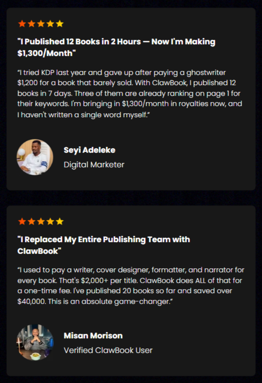 ClawBook Testimonials: Real Users or Hype?
