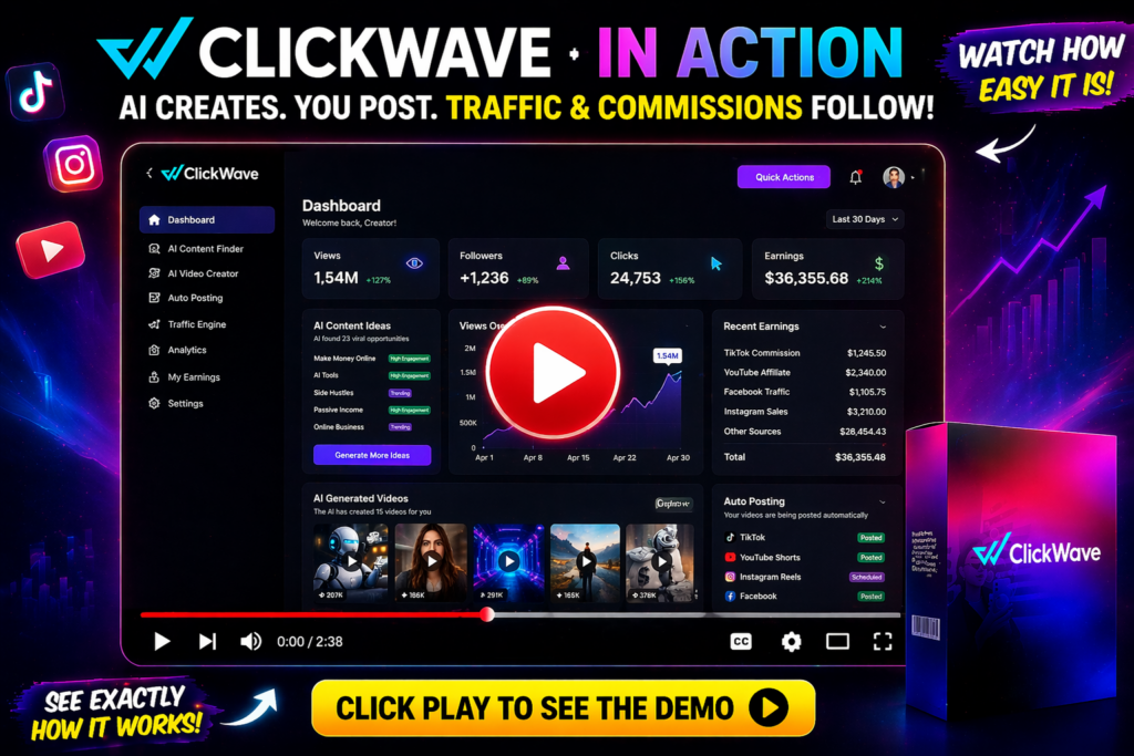 How Does ClickWave Work? Full Demo & Step-by-Step Walkthrough
