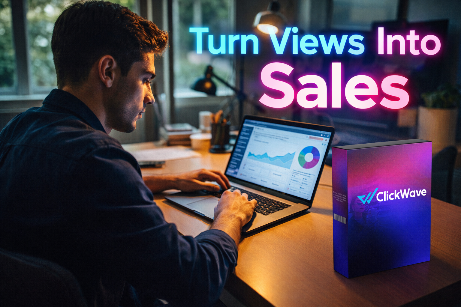 Discover how ClickWave converts views into real income with AI videos. Full review, demo, pricing & bonuses.