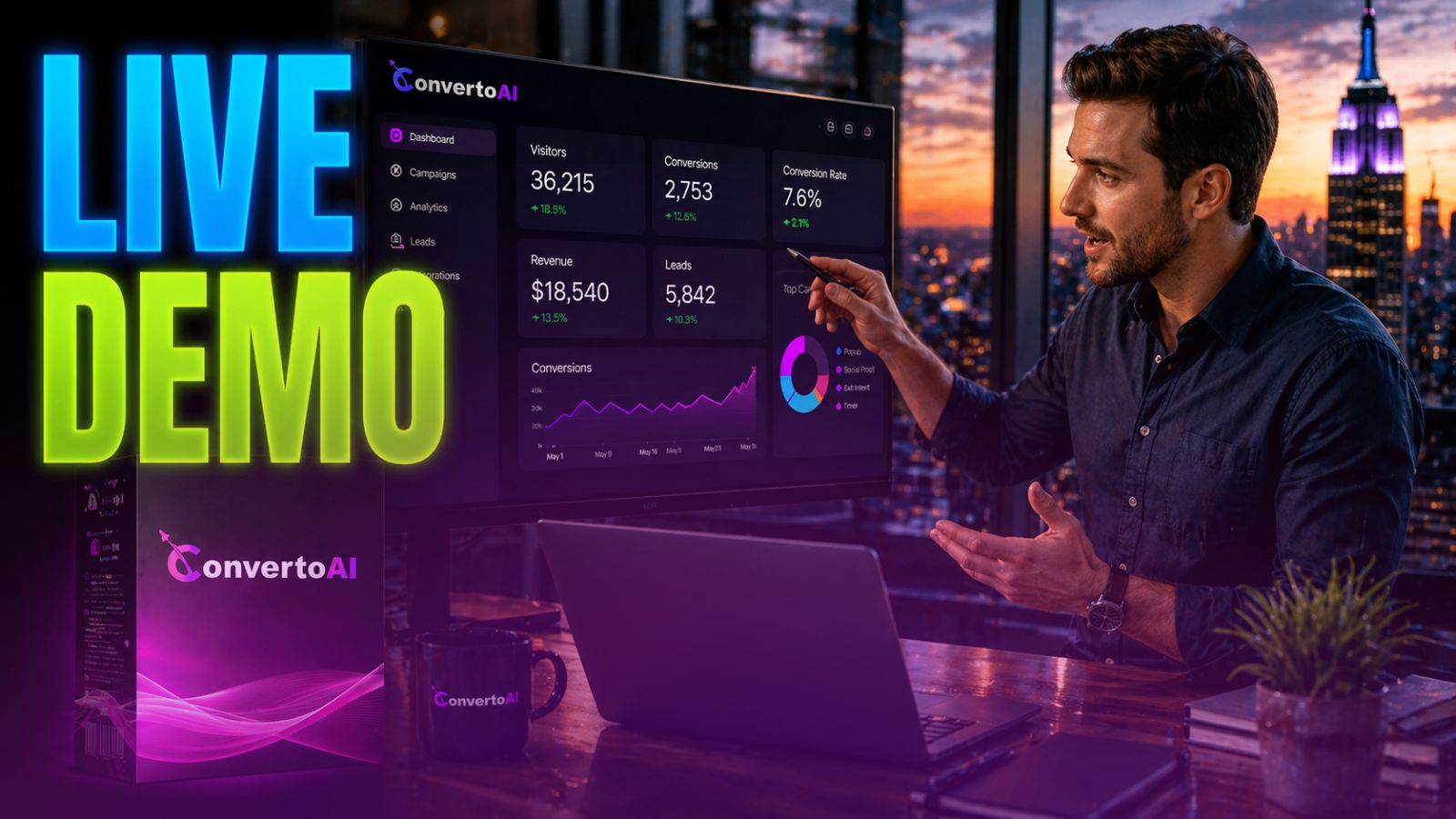 Faster setup is possible for marketers. According to user demos, in 60 seconds.