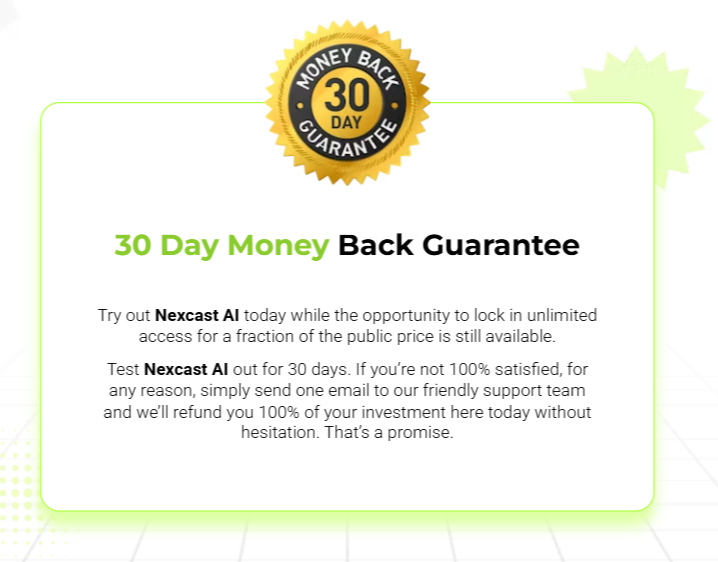 NexCast AI Refund Policy: Is It Risk-Free?
