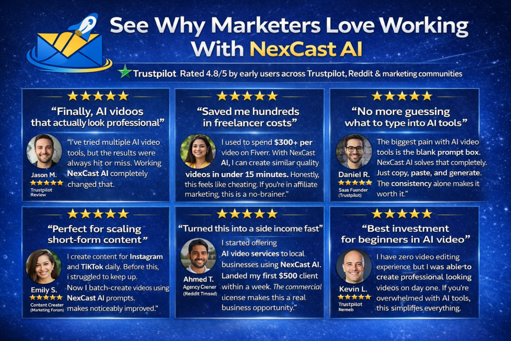 NexCast AI Testimonials: Real Proof from Users
