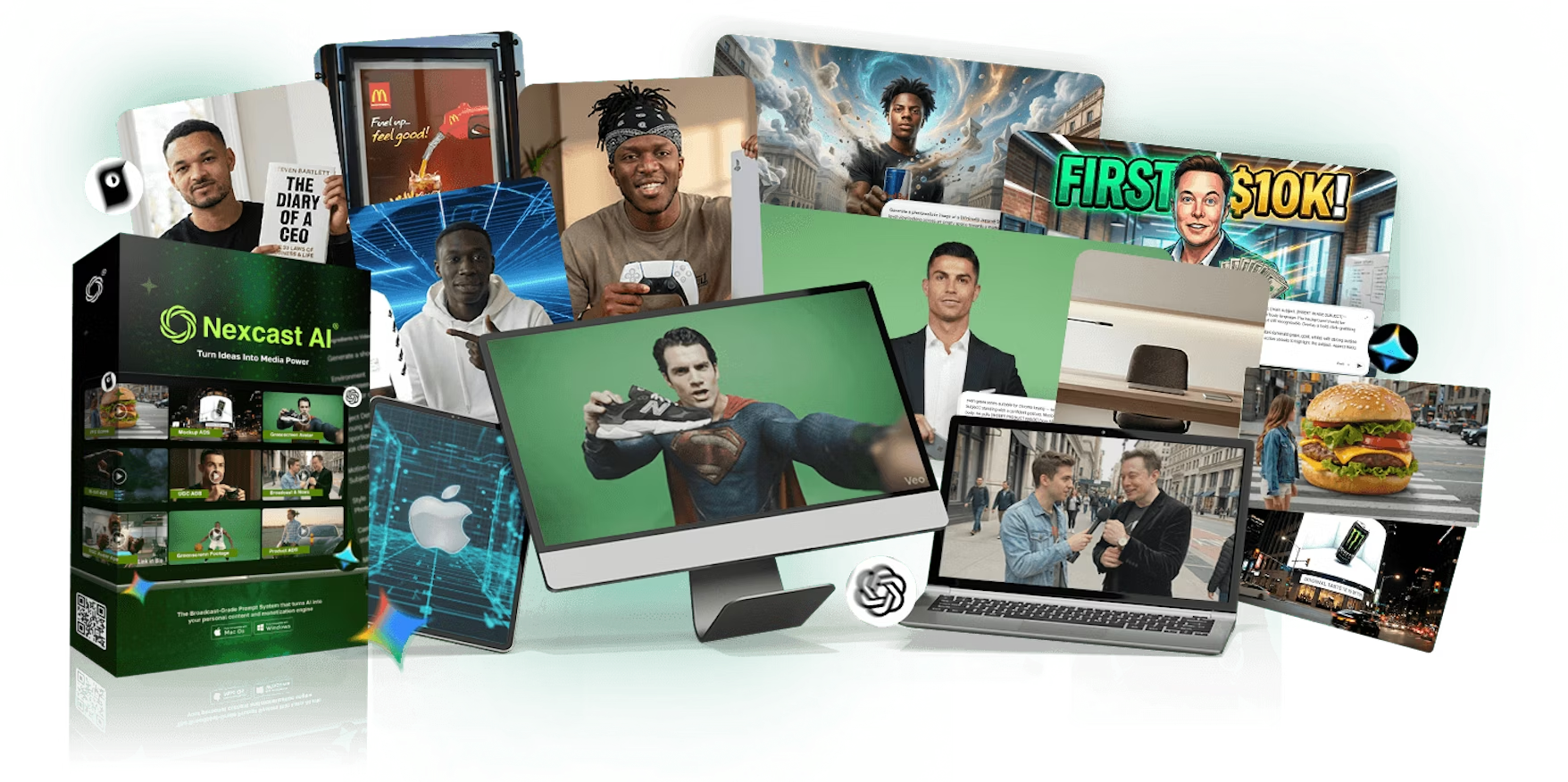 Creating pro AI videos without prompt skills is possible. Learn how to work with NexCast AI to generate videos in minutes using ready-made prompts.