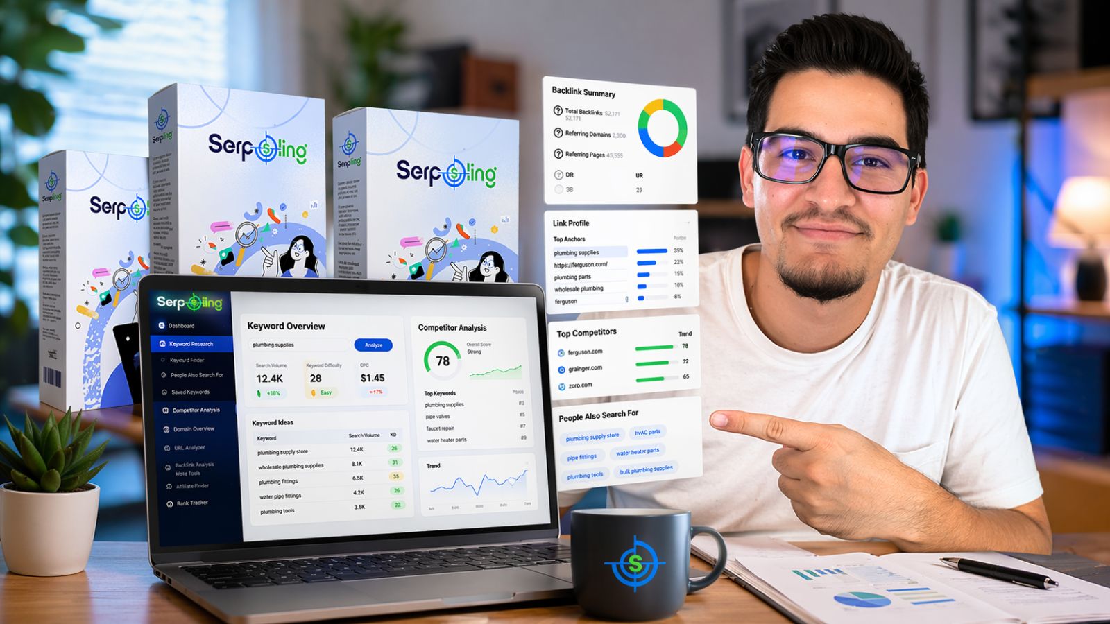 Discover how SerpSling finds low-competition keywords and helps you rank fast. Full review, pricing, OTOs, bonuses, and demo.