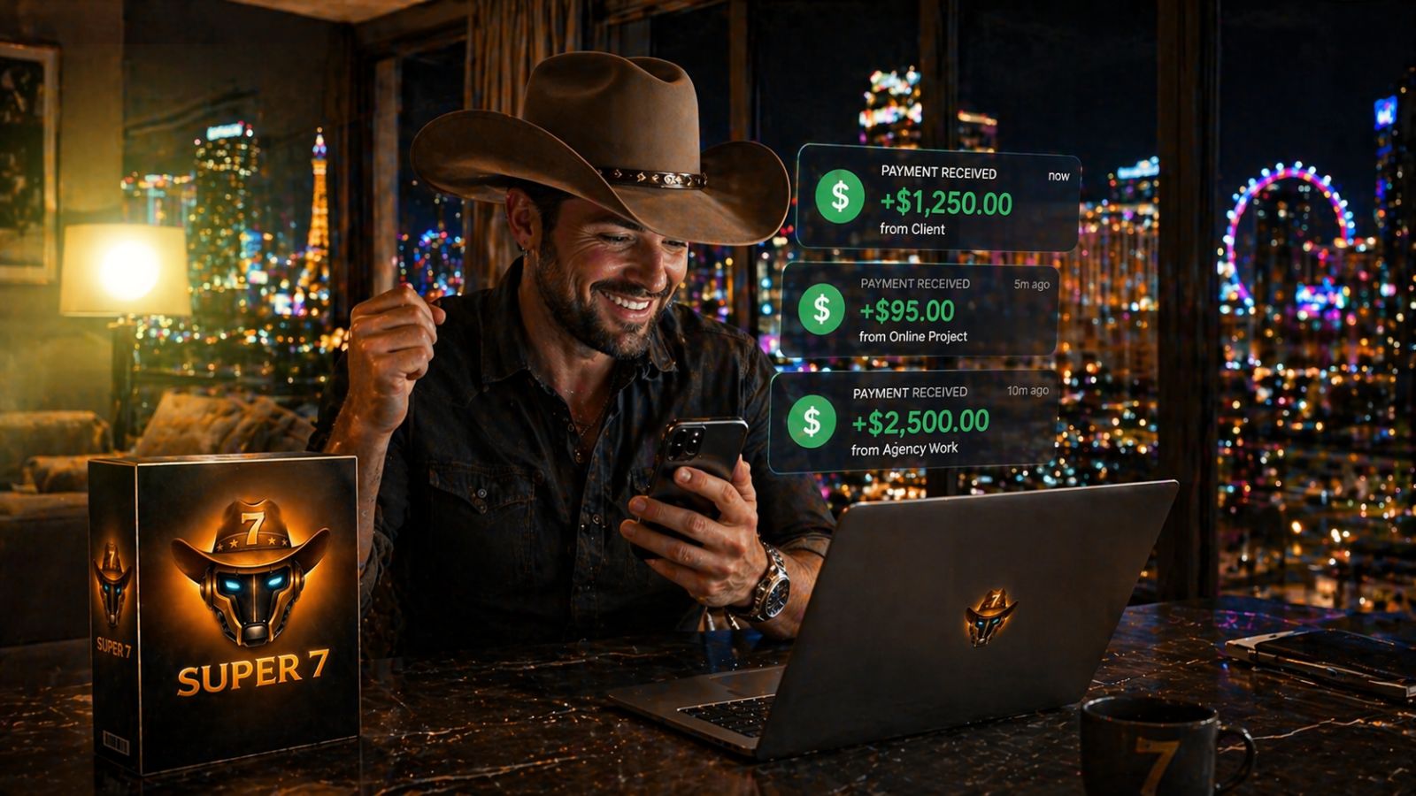 Service income is possible for freelancers. According to case studies, in first month.