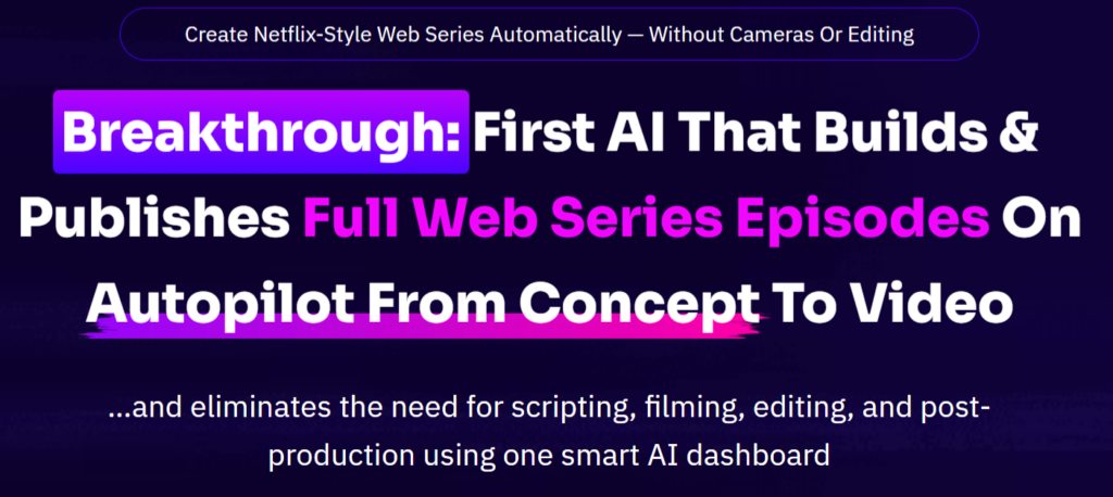 AI Web Series – The Product Information