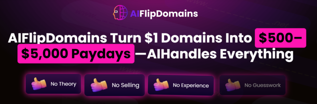 AIFlipDomains – The Product Information