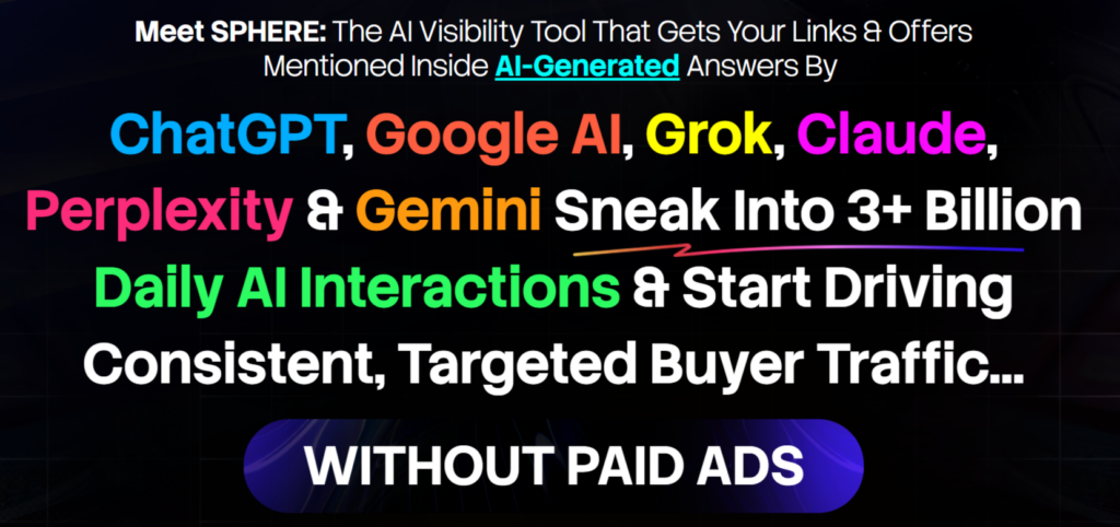 Sphere AI Review: Can It Get You Mentioned in ChatGPT Answers?
