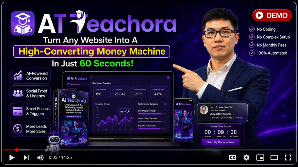AI Teachora Demo & Walkthrough