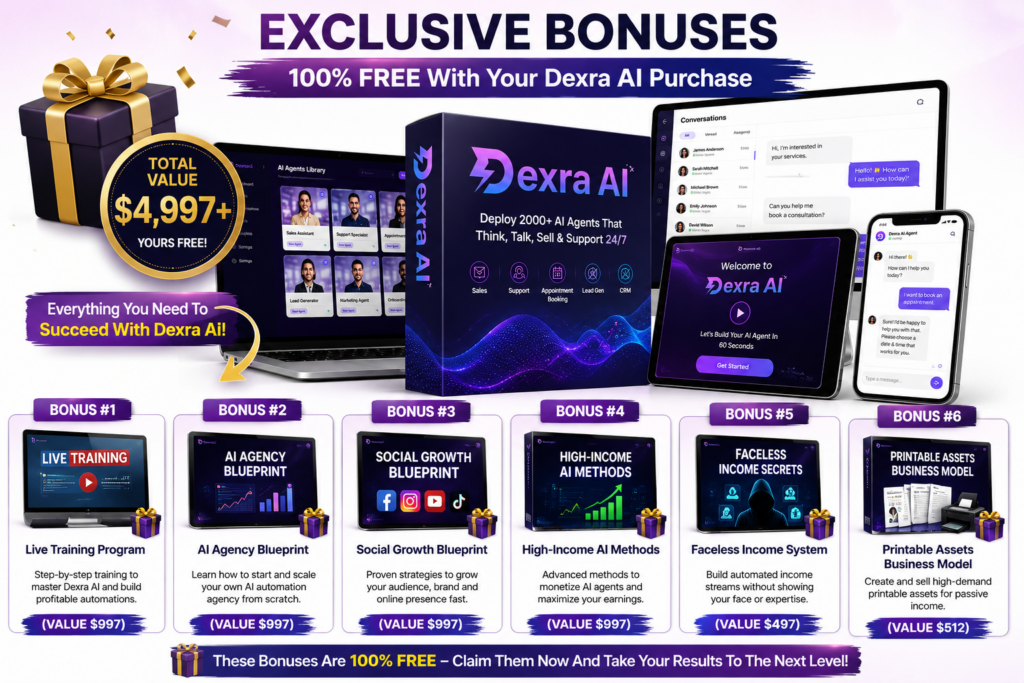 Dexra AI Bonuses