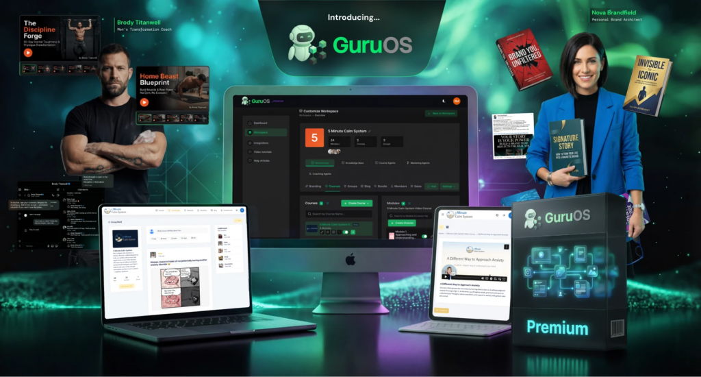 GuruOS simplifies one of the hardest parts of online business—getting started.