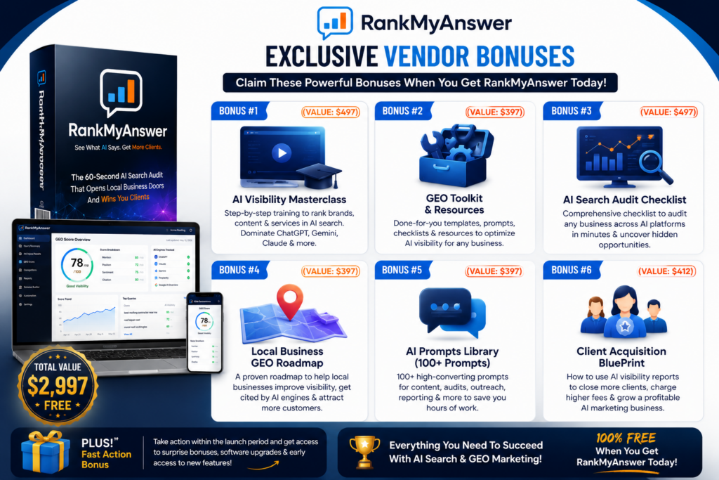 RankMyAnswer Bonuses