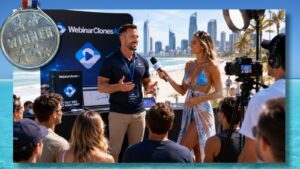 WebinarClonesAI Review: Discover how this DFY webinar funnel system helps affiliate marketers convert traffic into sales with AI automation.