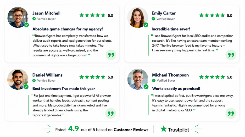 BrowserAgent Testimonial