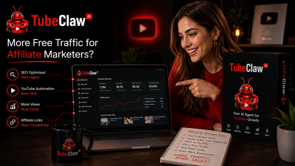 Tube Claw AI Affiliate Marketing