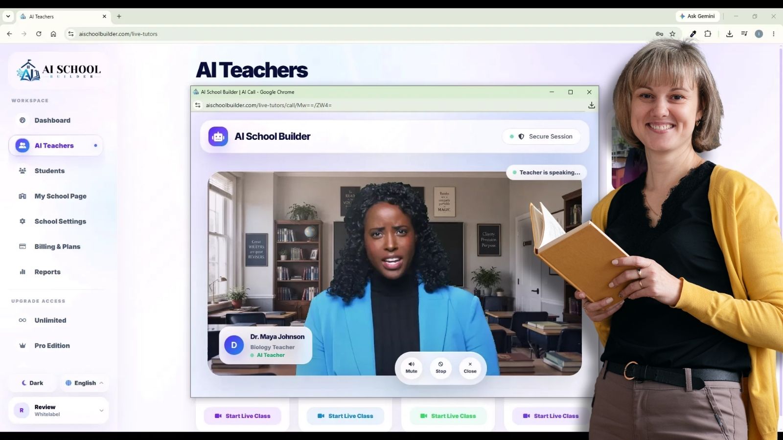 AI School Builder Review