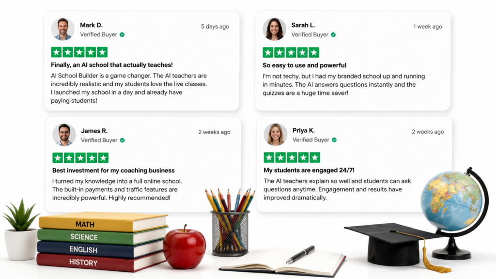 AI School Builder Testimonial