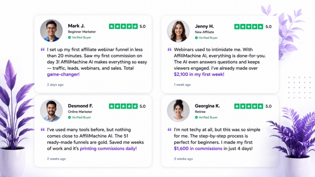 AffiliMachine AI Testimonials