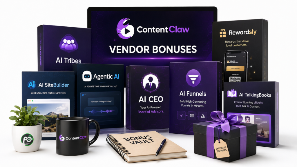 ContentClaw Bonuses