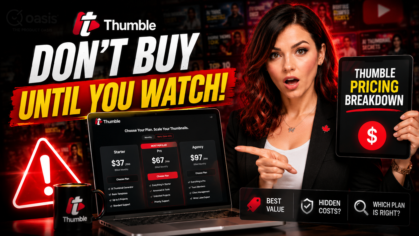 Thumble pricing
