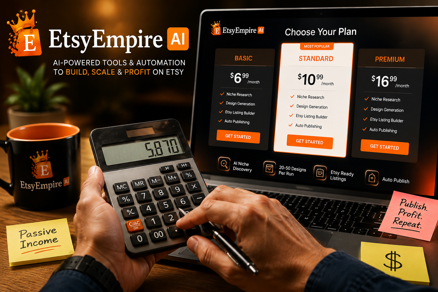 EtsyEmpire AI pricing