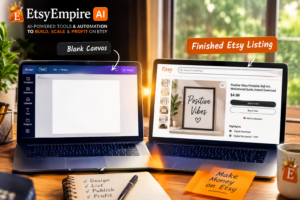 EtsyEmpire AI vs Canva
