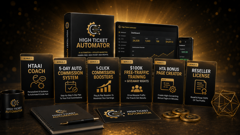 High Ticket Automator Bonuses