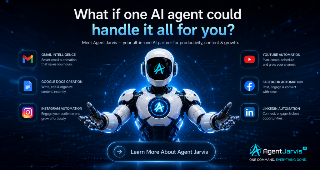 Agent Jarvis AI Lifetime Ddeal