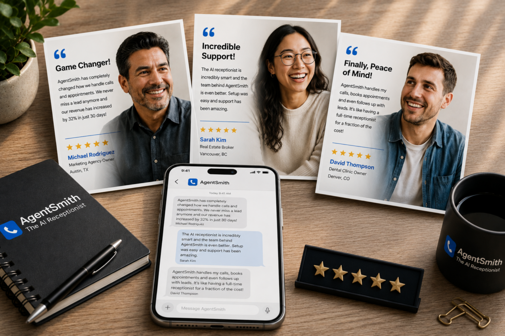 AgentSmith Testimonials